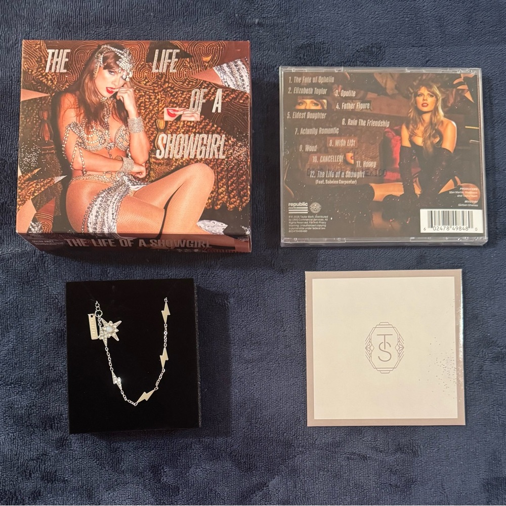 Taylor Swift Life of a Showgirl It’s Beautiful limited edition bundle